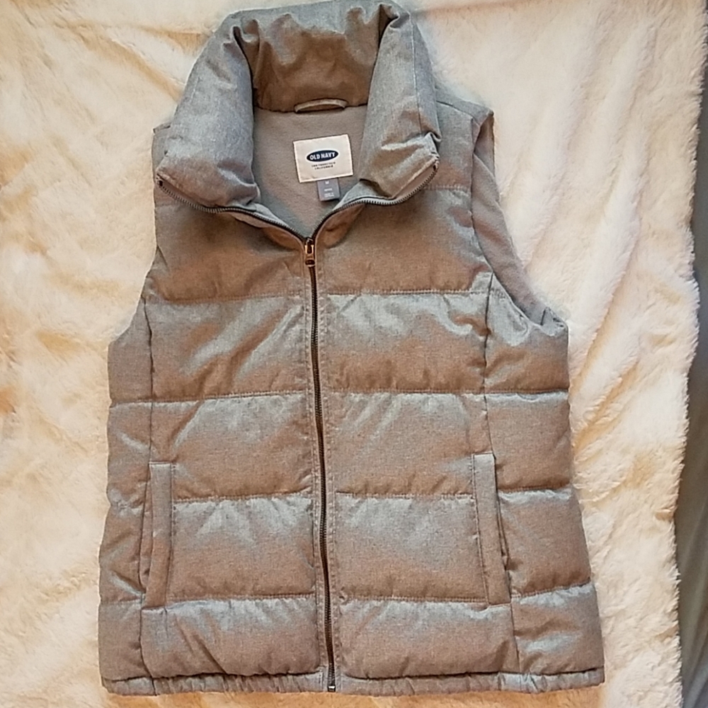 Old Navy puff vest.